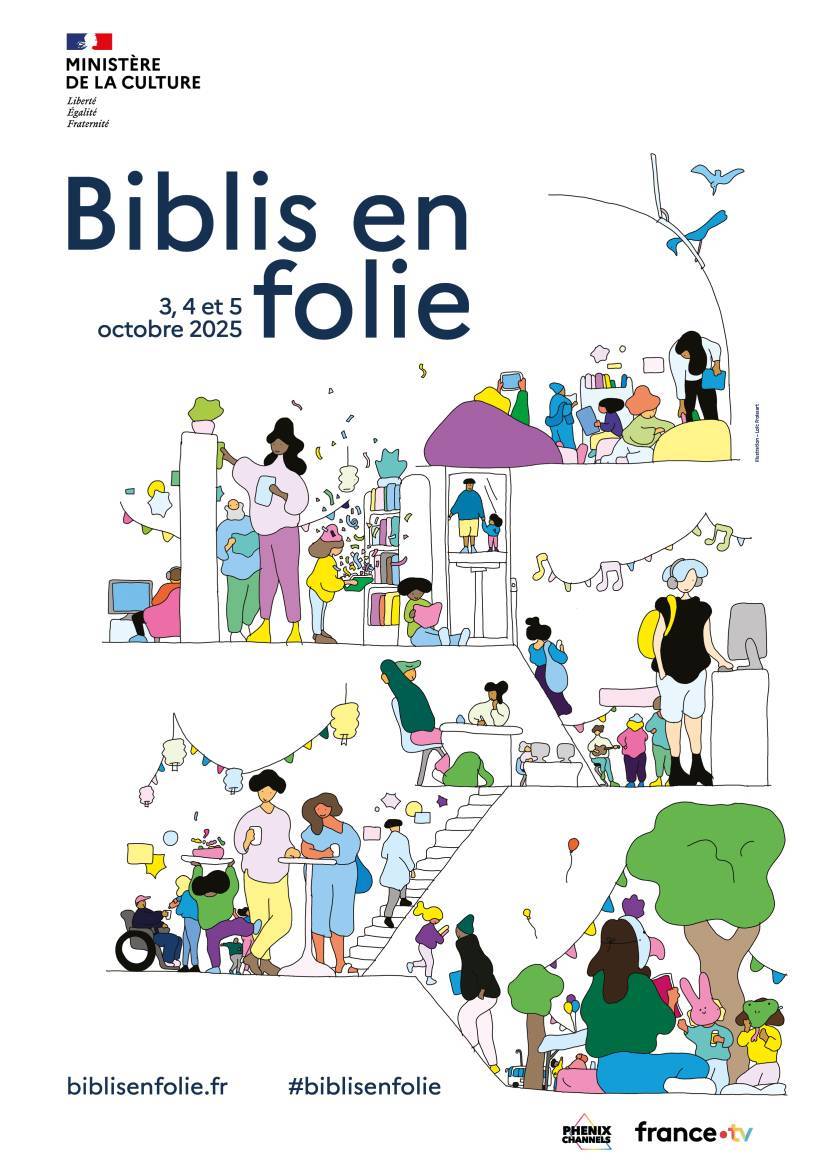 Affiche des biblis en folie