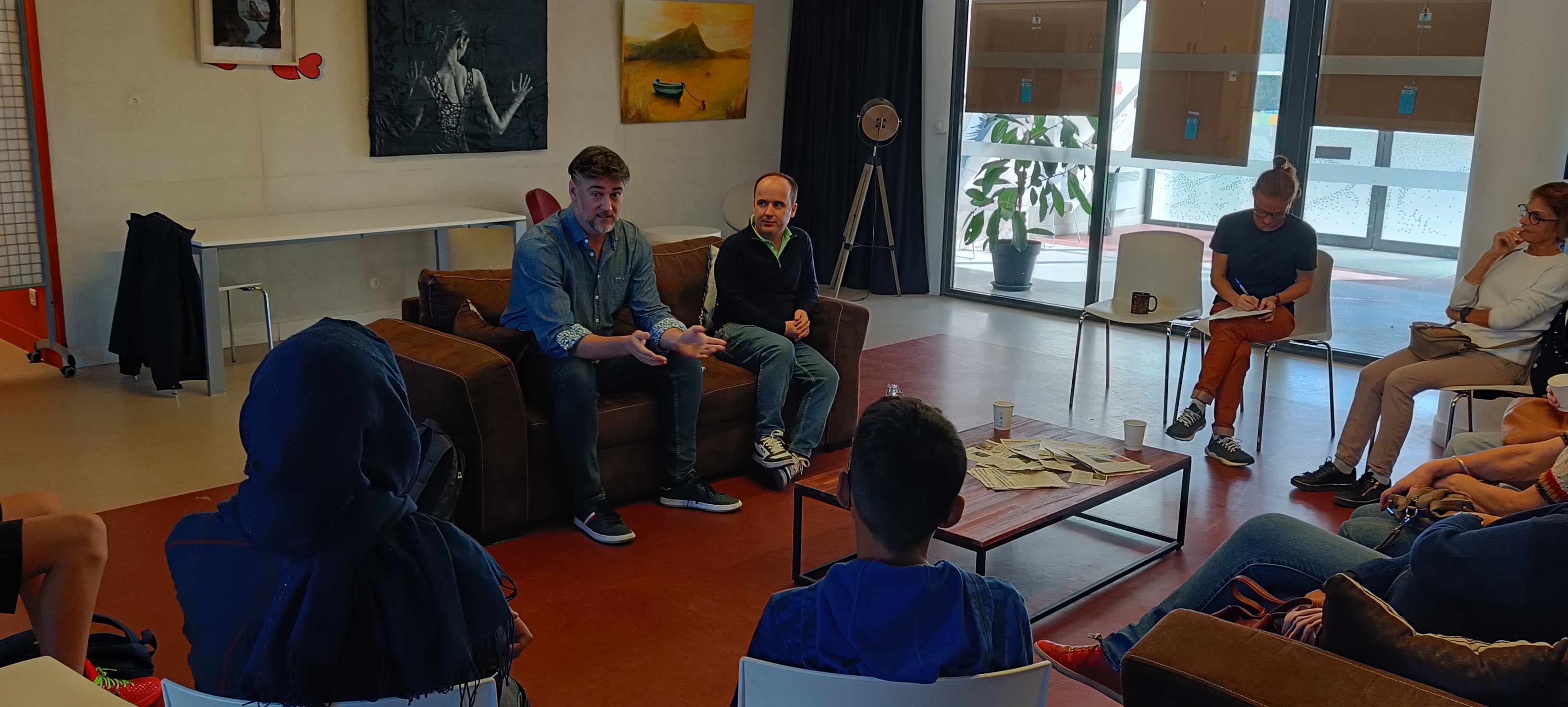 photo des journalistes